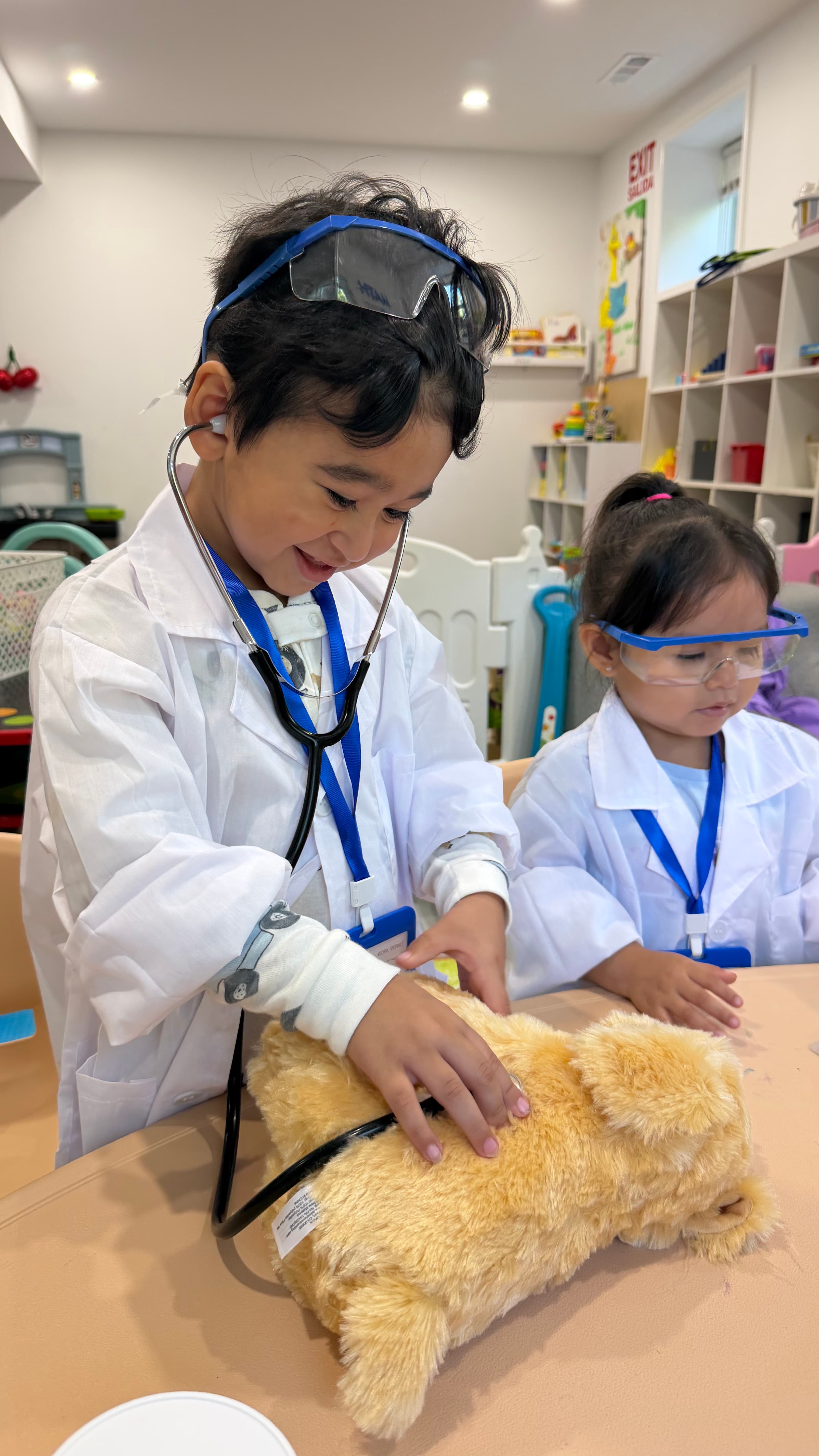 Veterinarian's for the day!