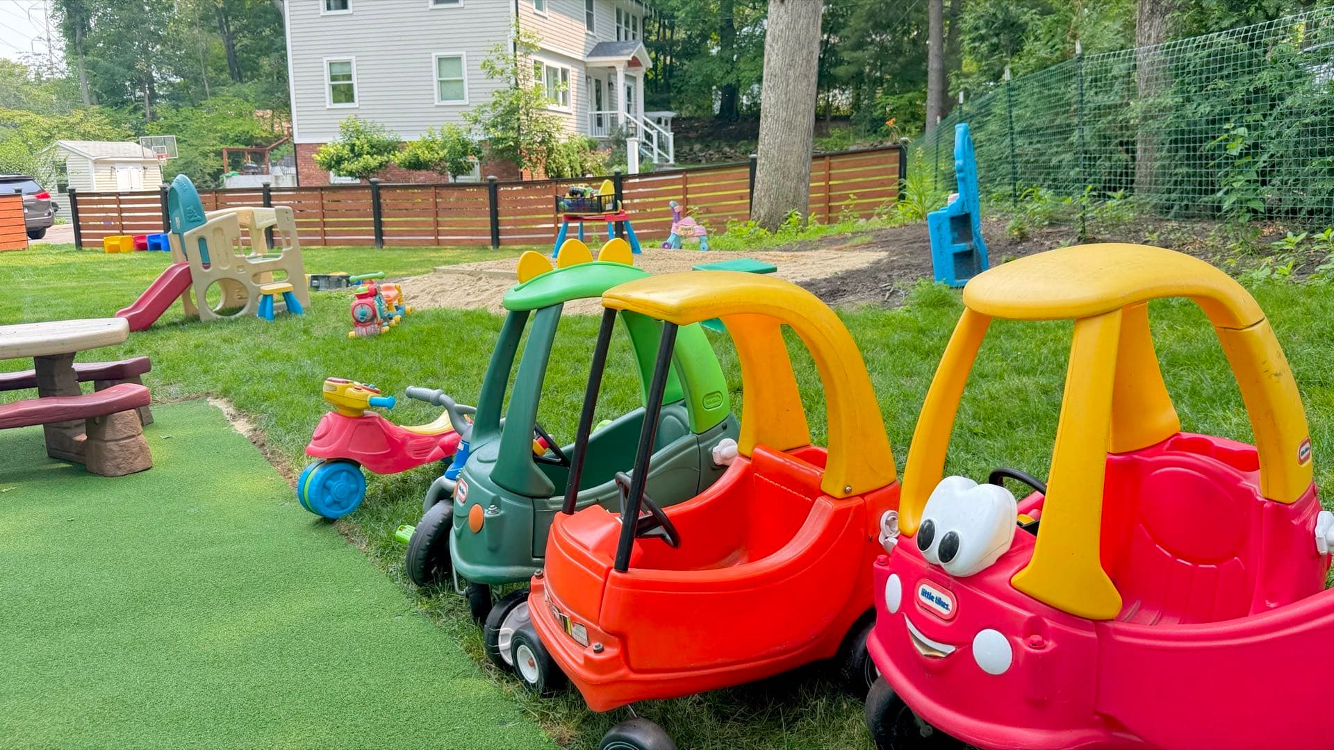 Outdoor play area photo
